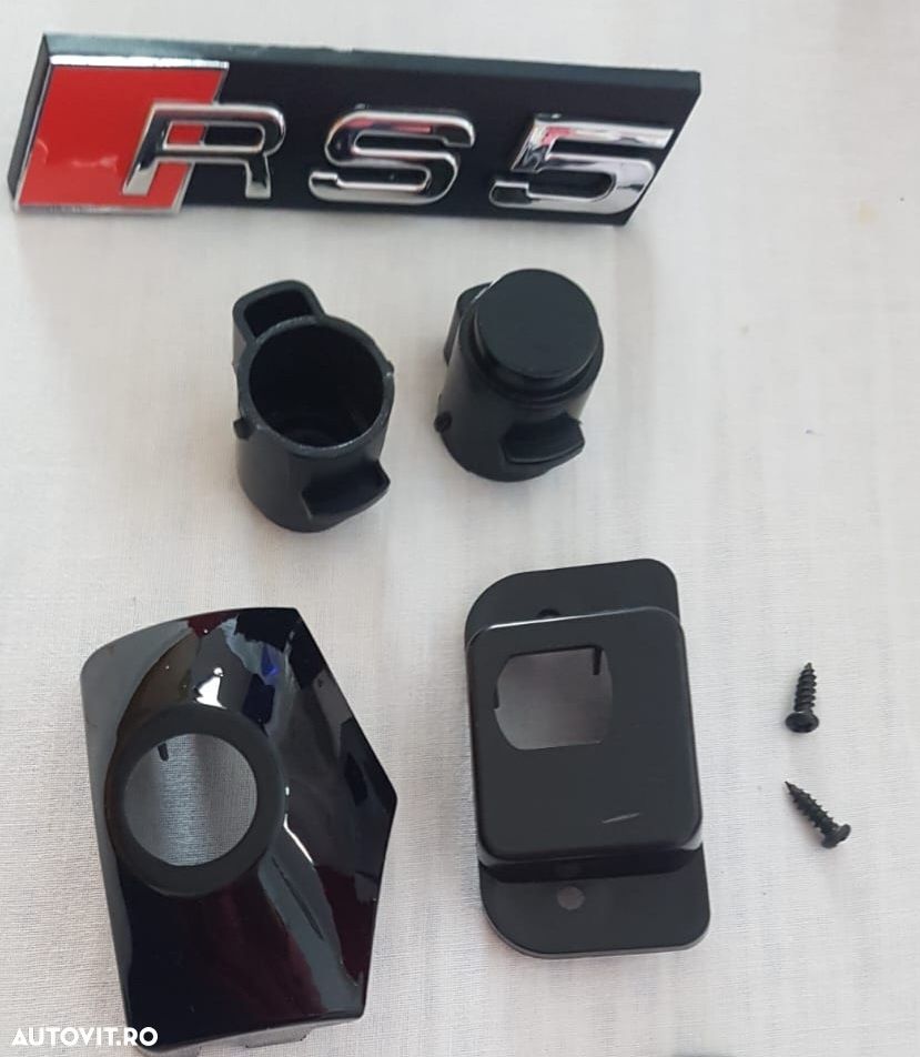 Grila-Fagure-RS5-Negru-Lucios-Black-Audi-A5-2017-B9-2018-Quattro-2019 - 5