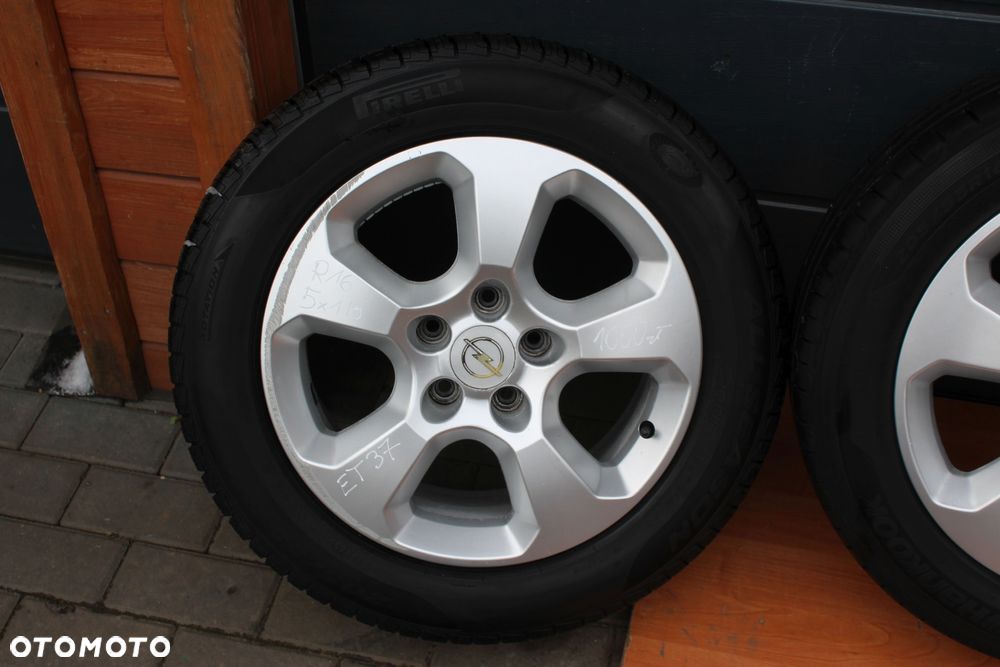 KOŁA FELGI ALUMINIOWE OPONY OPEL VECTRA ASTRA ZAFIRA 16" 5x110 ET47 - 4