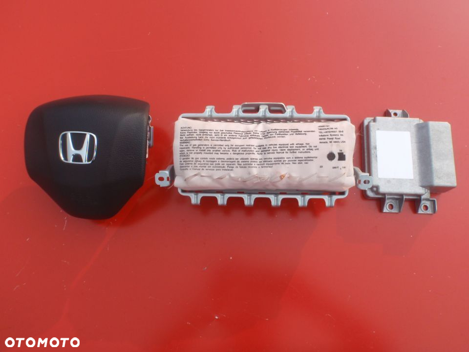 HONDA JAZZ DESKA KONSOLA KOKPIT PULPIT PÓŁKA PARAPET AIRBAG PODUSZKI PASY PAS regeneracja Raz2 !!!!! - 7