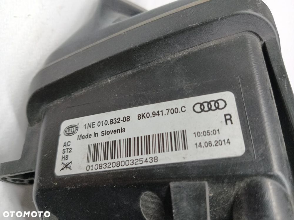 HALOGEN PRZÓD PRZEDNI PRAWY AUDI A4 B8 8K0941700 - 12