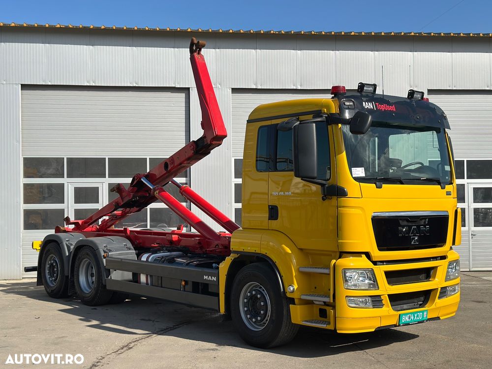 MAN TGS TGX 6x2 28.360 ABROLLKIPPER  MEILLER - 2