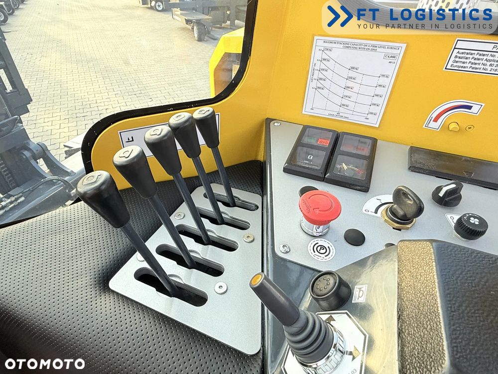 Combilift WÓZEK CZTEROKIERUNKOWY - WIELOKIERUNKOWY | COMBILIFT C4000 | DIESEL | TRIPLEX 6000 MM | POZYCJONER WIDEŁ | WOLNY SKOK | NOWE OPONY | OGRZEWANIE | PO SERWISIE | STAN IDEALNY - 12