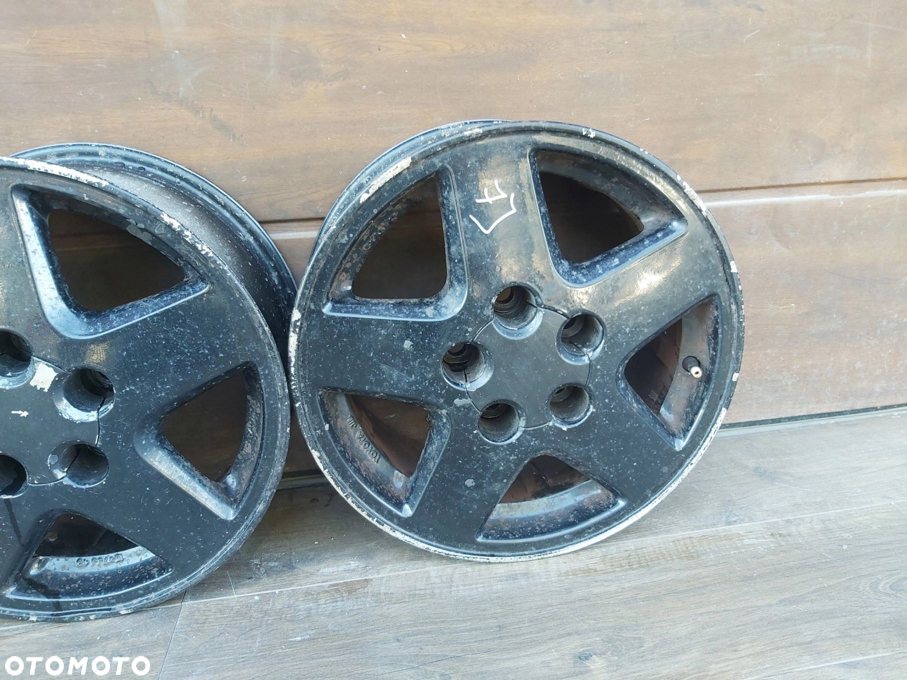 Toyota MR2 SW20 alufelgi 15 5x114,3 oryginał - 5