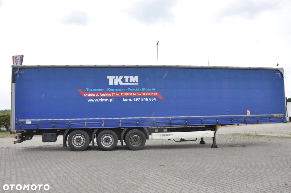 Wielton FIRANKA STANDARD PODNOSZONY DACH 4 WYSOKOŚCI - 8