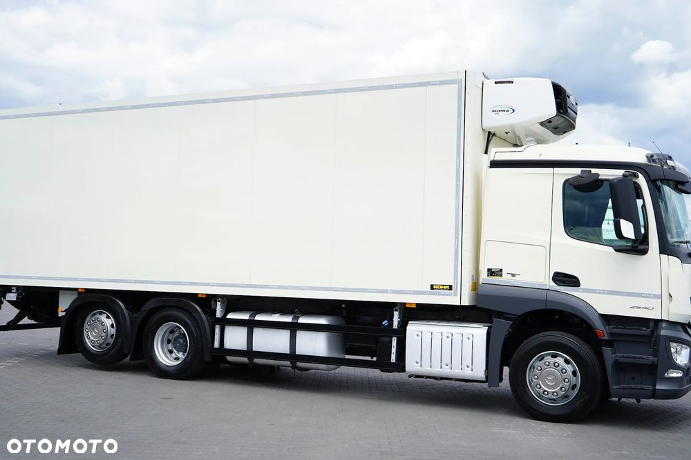 Mercedes-Benz ACTROS / 2540 / ACC / E 6 / CHŁODNIA + WINDA / 20 PALET / OŚ SKRĘTNA - 15