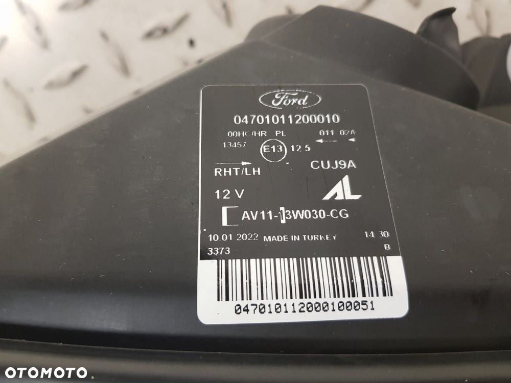 NOWA LAMPA LEWA PRZEDNIA FORD B-MAX BMAX 12- PRZÓD SOCZEWKA REFLEKTOR EUROPA AV11-13W030-CG 2024119 - 7