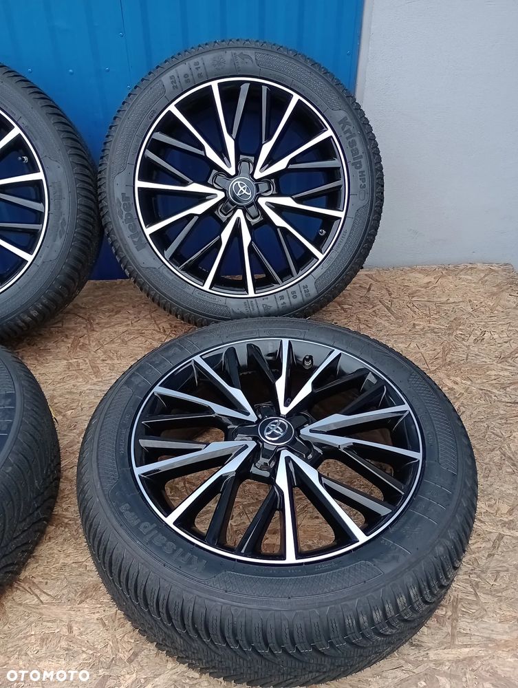 KOŁA ZIMOWE ALUMINIOWE TOYOTA C-HR 5x114 R18 7J ET50 TPMS 225/50 R18 99H KLEBER KRISALP HP3 - 9