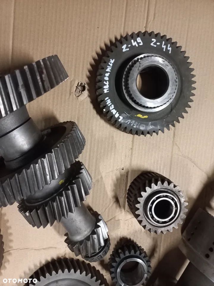 MCcormick MTX,Landini LEGEND koło zębate 1,2,3,4 bieg,Z 49,Z 59,Z 35,702865 A 1,228603 A 1,KOSZ REWERSU,SKRZYNIA, - 4