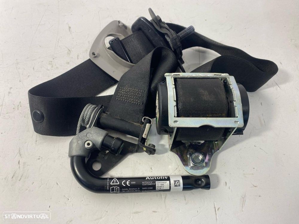 Cinto de segurança Dto Frente BMW 5 (F10) REF. 610126200B - 3