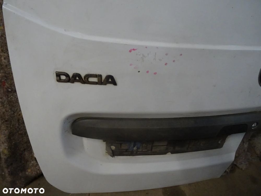 DACIA DOKKER DRZWI LEWE TYL SKRZYDLO DV369 BIALE LAMPA ZAMEK BLEDA OSWIETLENIA CZESCI ROZNE PYTAC - 6