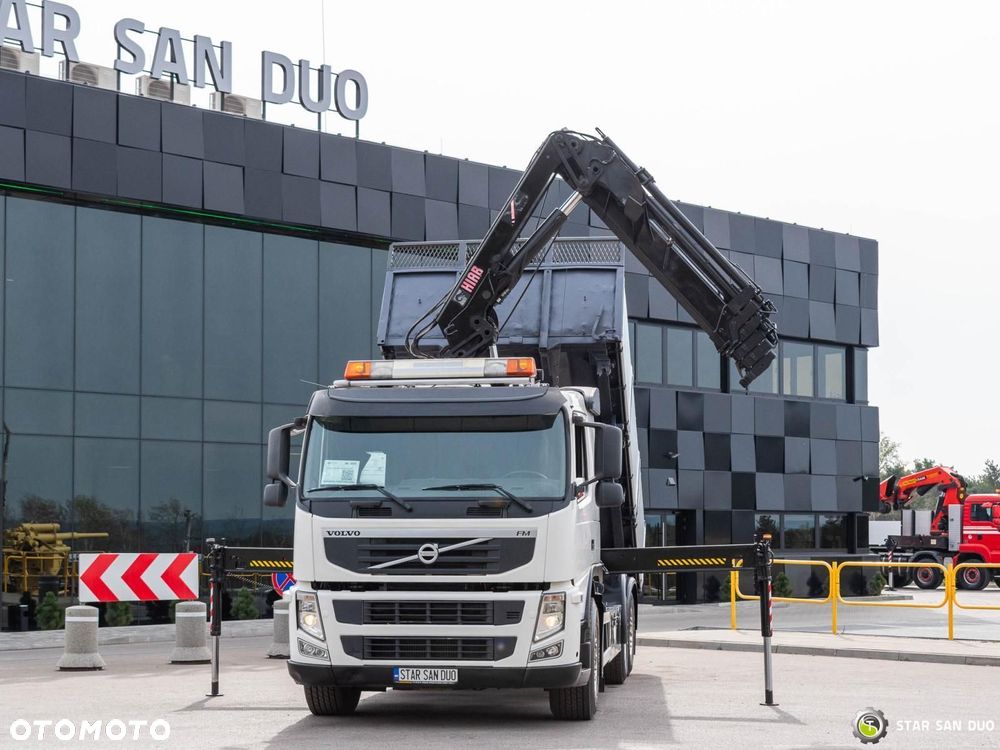 Volvo FM430 6x2 HIAB 166 E-5 HIPRO HDS Żuraw Wywrotka - 8