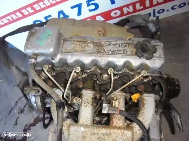 MOTOR COMPLETO NISSAN TRADE FURGÃO 1995 - - 4