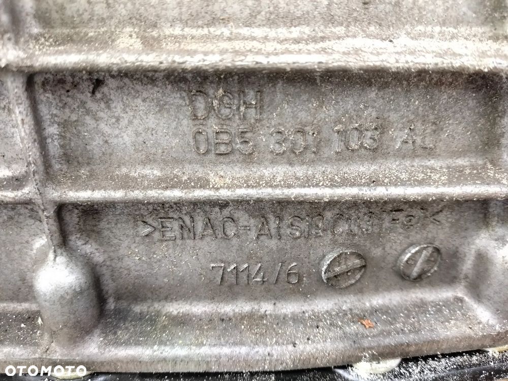 3,0 3,6 Skrzynia biegów o kodzie skrzyni biegów A5B01 audi a4 b9 - 3