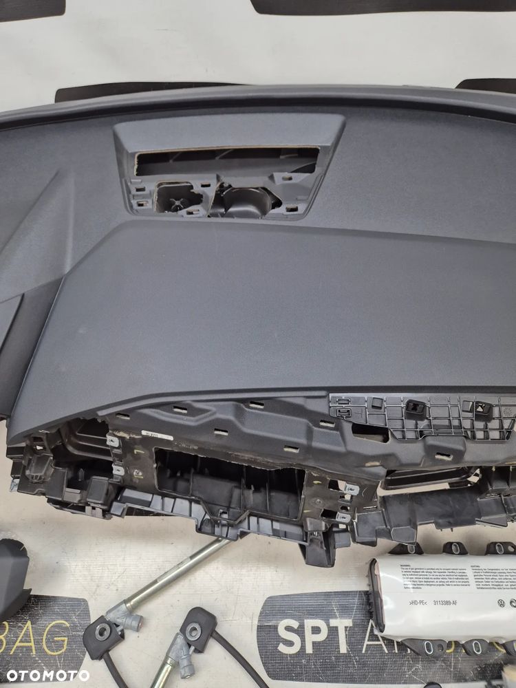 AUDI Q4 ETRON E-TRON DESKA ROZDZIELCZA KONSOLA KOKPIT PULPIT PODUSZKI AIRBAG AIR BAG PASY KIT SET - 3