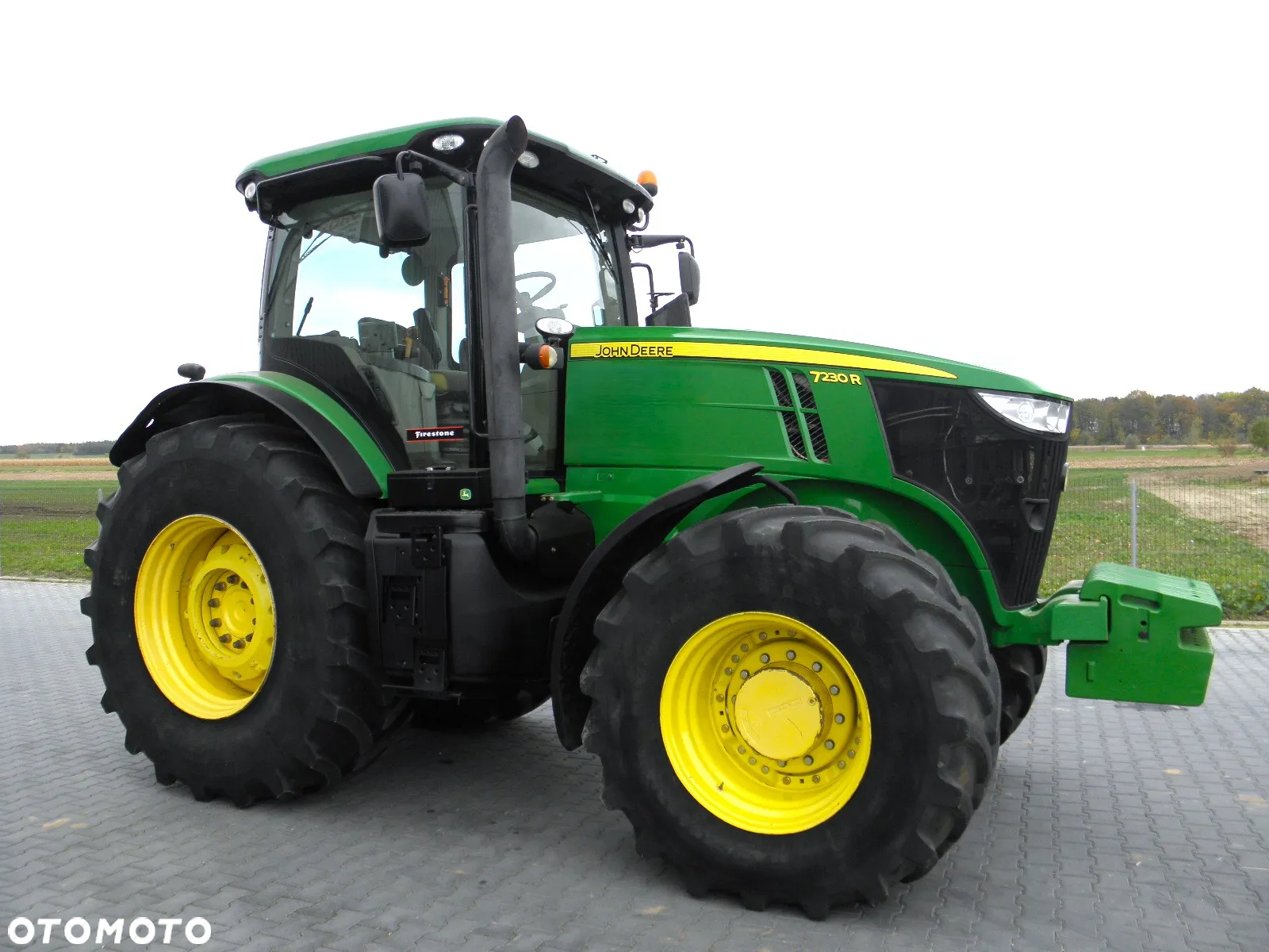 John Deere 7230 R 2012 Rok Nie Malowany, Skrzynia POWERQUAD, Stan Bardzo Dobry - 6