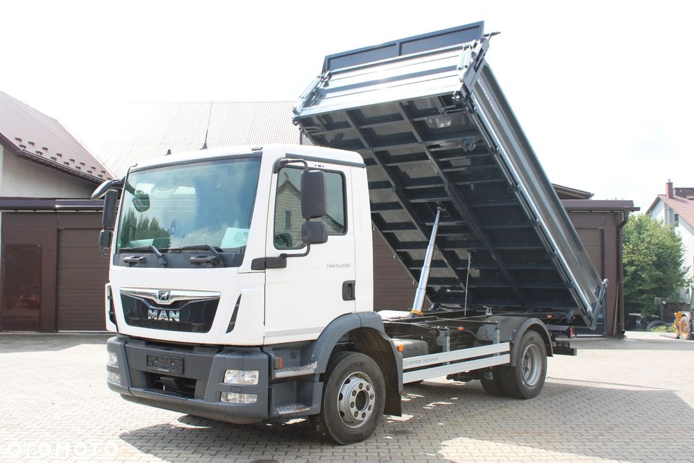 MAN TGM 15.290 Nowy 3-stronny WYWROT Kiper Wywrotka Blokada mostu 2019 rok Duża ładowność 15.250 Atego TGL Midlum TGS TGX Eurocargo - 2