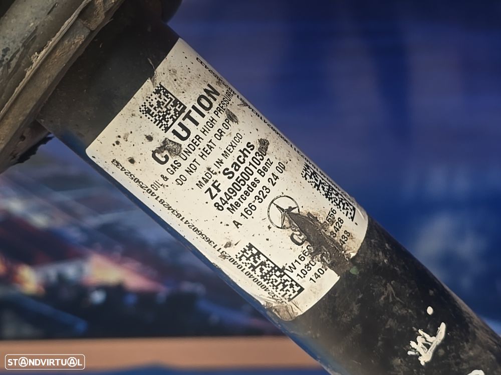 Amortecedor dianteiro frente originais para mercedes ml w166  2012- - 4