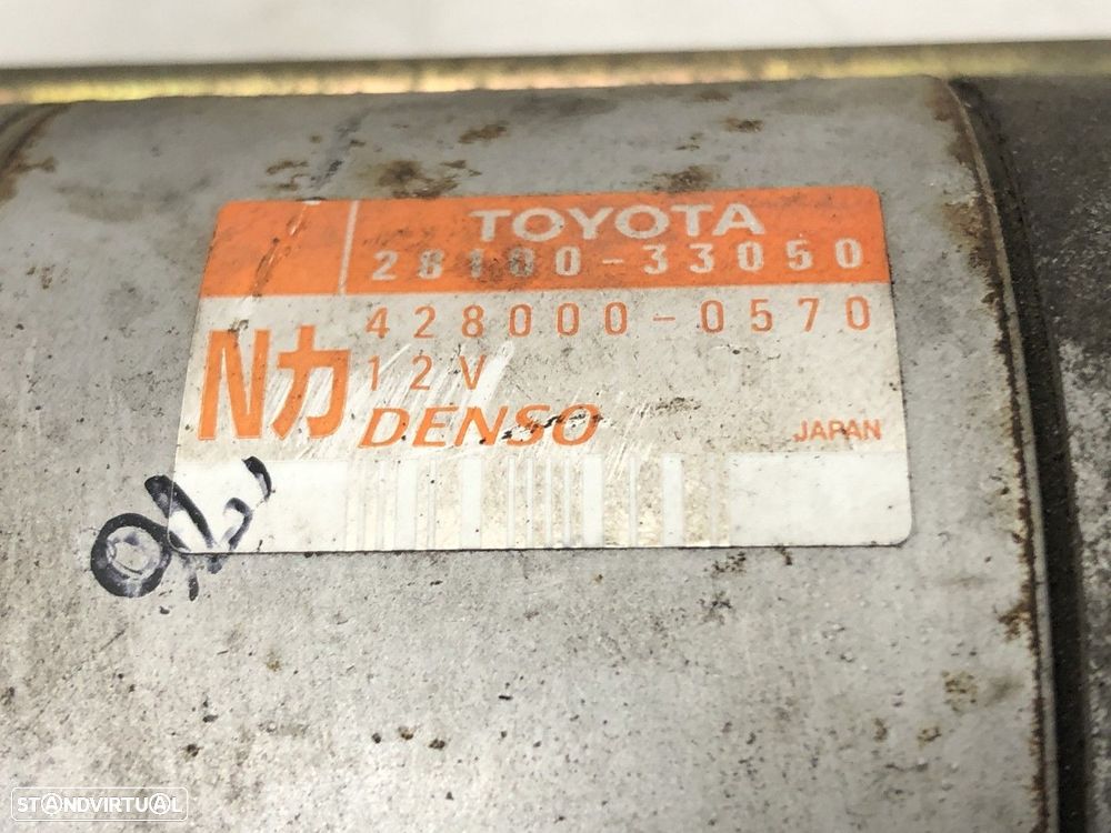 Motor de arranque Usado TOYOTA YARIS (_P9_) 1.4 D-4D | 08.05 -  REF. 428000-0570... - 5