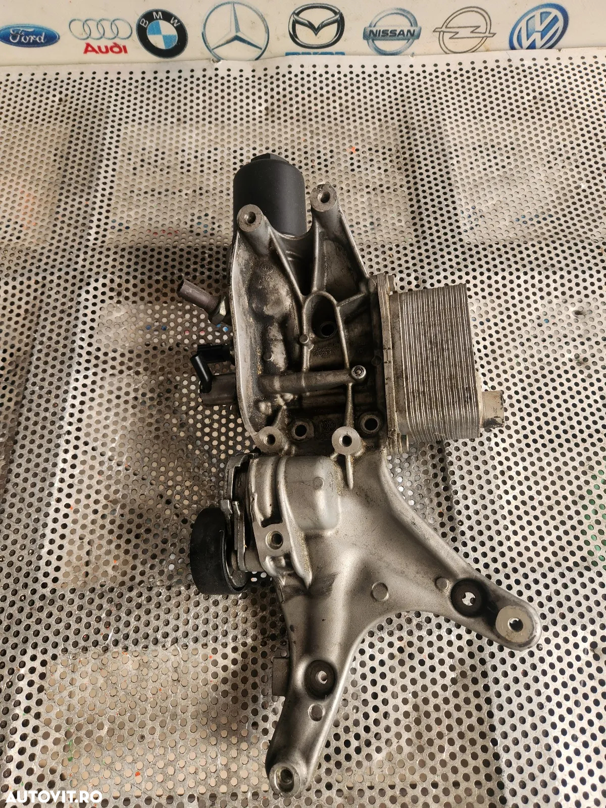 Racitor Ulei Termoflot Suport Racitor Filtru Ulei Vw Seat Skoda 1.8 TSI TFSI Cod 06L A3 8V A4 A5 Q3 - 6