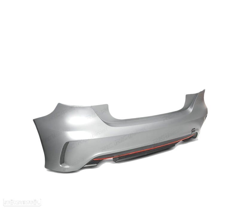 PARA-CHOQUES TRASEIRO MERCEDES A W176 12-15 LOOK AMG - 3