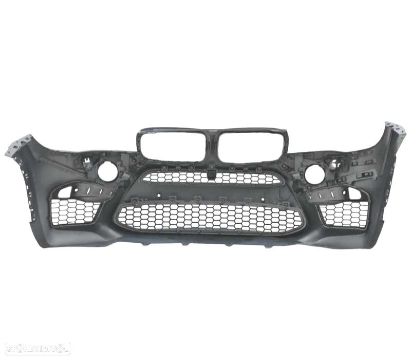 PARA-CHOQUES FRONTAL BMW X6 F16 14- LOOK X6M PDC SRA - 3