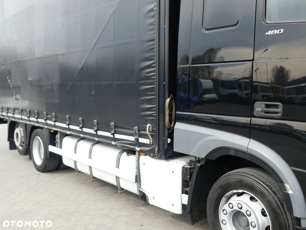 DAF XF 106.480 6x2 / FIRANKA 7.70 / ZSUWANY DACH / EURO 6 / - 11