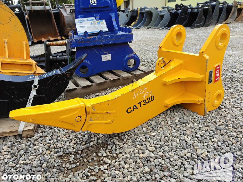 Nowy zrywak TOFT do koparki Miller fi 80