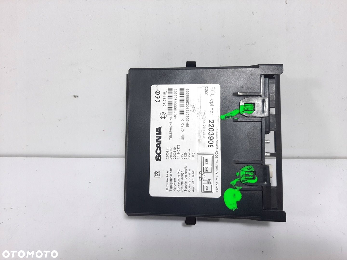 SCANIA R410 EURO6 POJ 12742 302KW 14R MODUL LOKALIZACJI 2203909 - 9