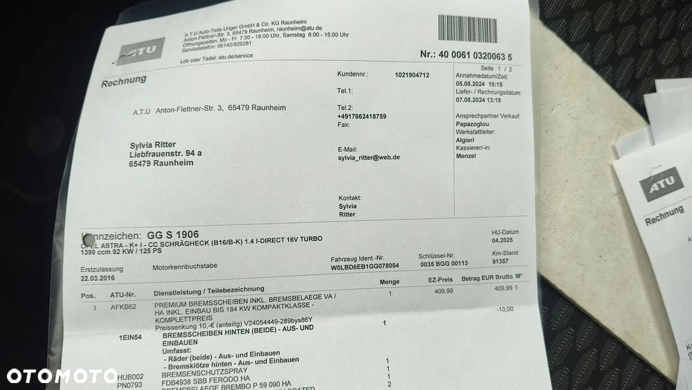 Opel Astra 1.4 Turbo Start/Stop Edition - 23