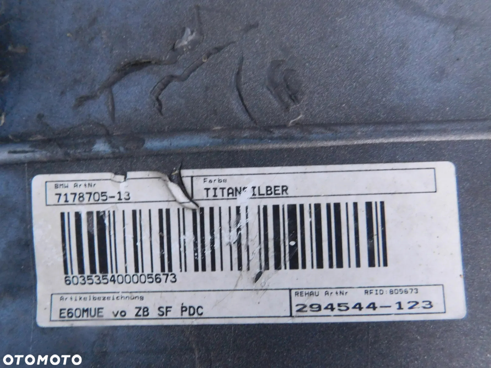 zderzak przód przedni BMW E60 E61 LIFT xenon - 24