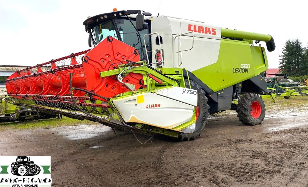 Claas LEXION 660 - 2013 ROK - 2326 H - VARIO 750 - NOWSZY MODEL - 1