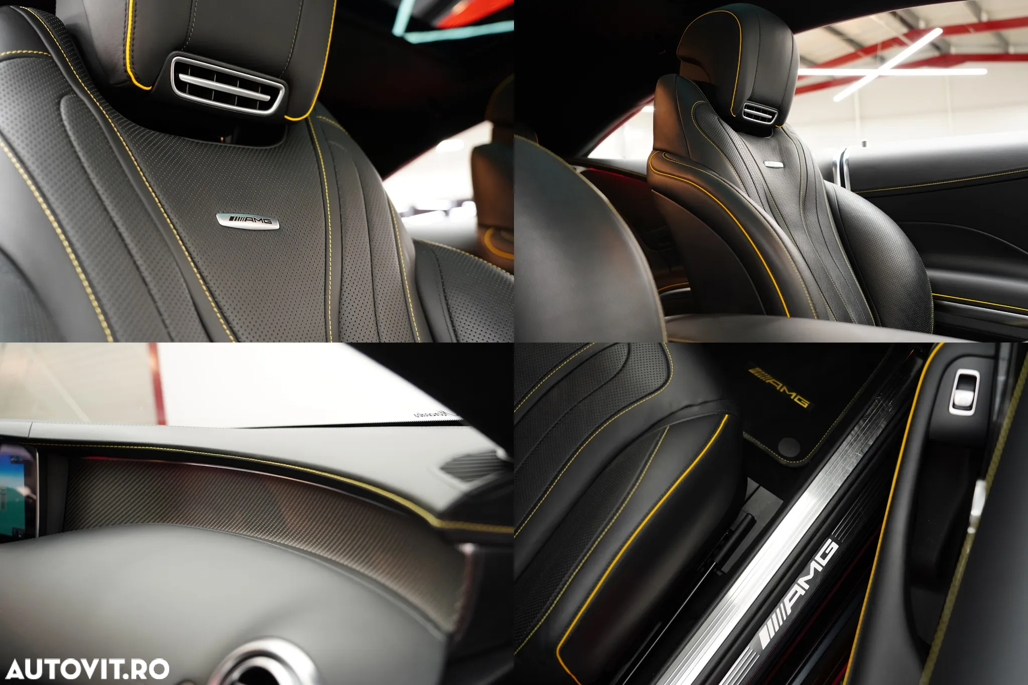 Mercedes-Benz S AMG 63 Coupe 4Matic+ AMG Speedshift 9G-MCT Yellow Night Edition - 25