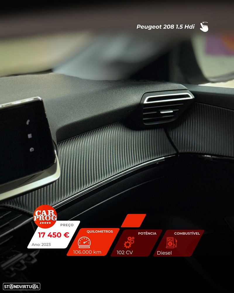 Peugeot 208 BlueHDi 100 Active Pack - 11