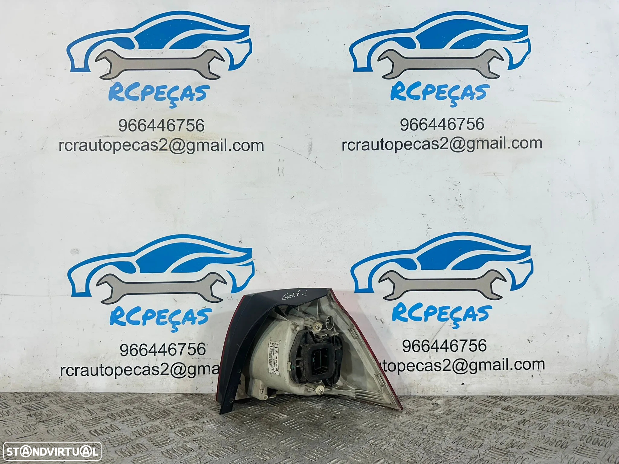 .Farolins Tras Traseiros Originais Esquerdo VW Volkswagen Golf 5 V MK5 2003 - 2010 - 5