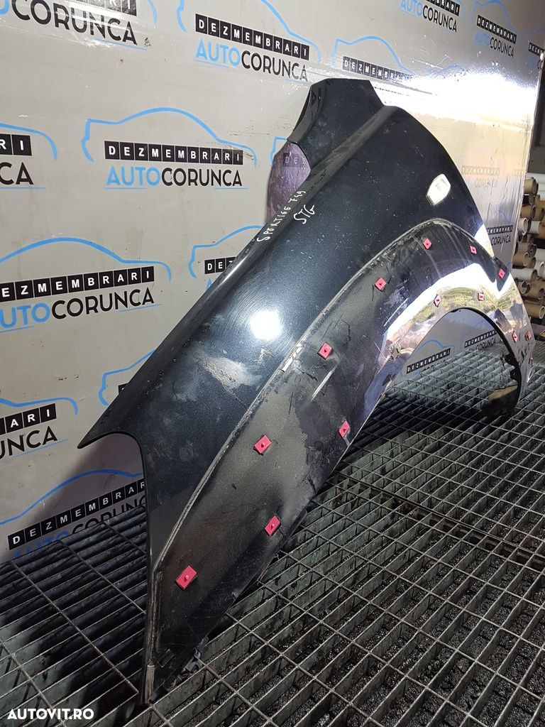 Aripa Stanga Fata Kia Sportage II 2006 - 2010 4 Usi NEGRU 1k (749) - 2