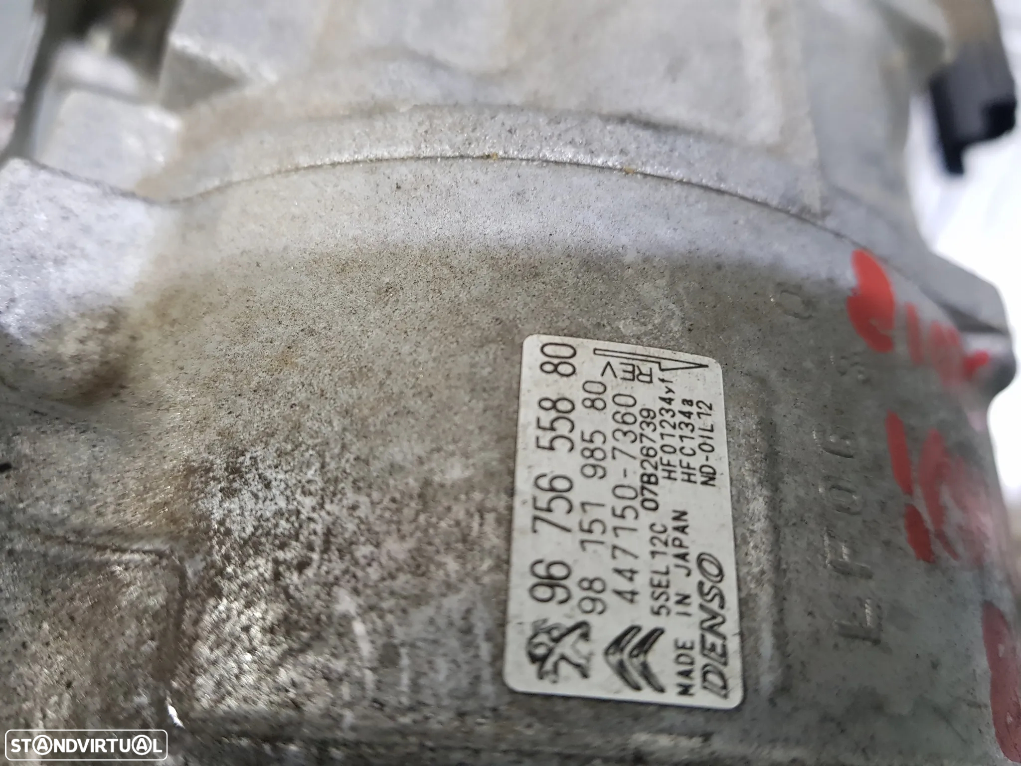 Compressor Ar condicionado Peugeot 5008 208 2008 3008 508 II 1.6 Hdi 2.0 HDI 1.2 2015-2023 Vários modelos em stock - 2