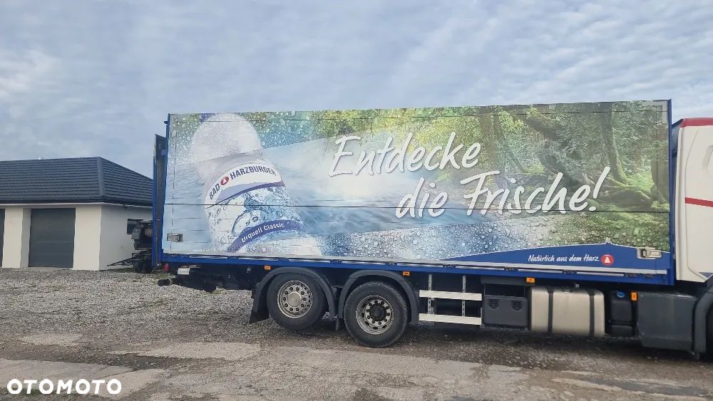 Scania 10.500zł netto ZABUDOWA NAPOJÓWKA 7.8x2.20 2017ROK BDF  st.IDEALNY możliwość transportu - 1