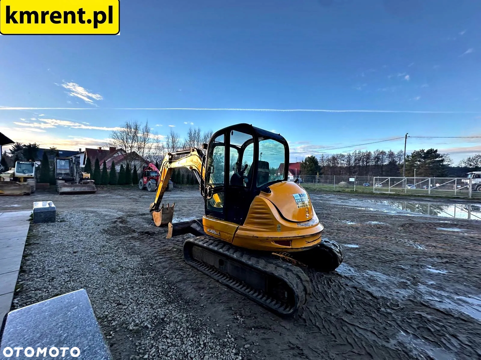 JCB 8065 MINI-KOPARKA 2010 R. | CAT 307 JCB 855 - 12