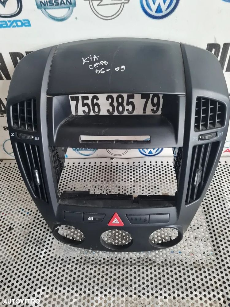 Rama Consola Centrala Grile Grila Ventilatie Bord Centrala Kia Ceed An 2006-2007-2008-2009 Volan st - 7