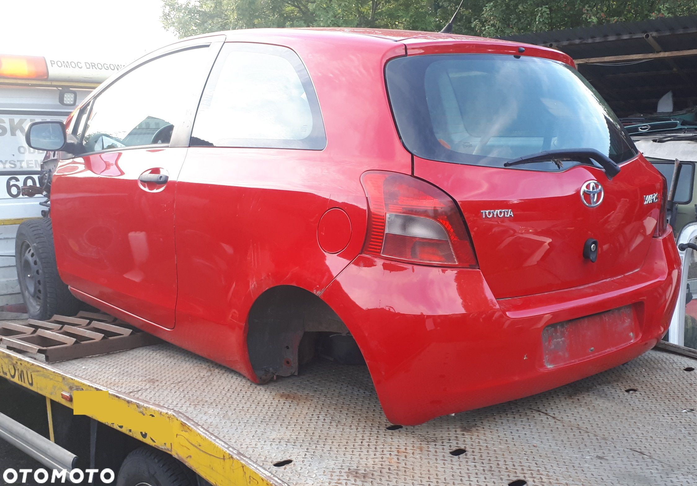 Toyota Yaris II drzwi szyby skrzynia zawieszenie koła - 1