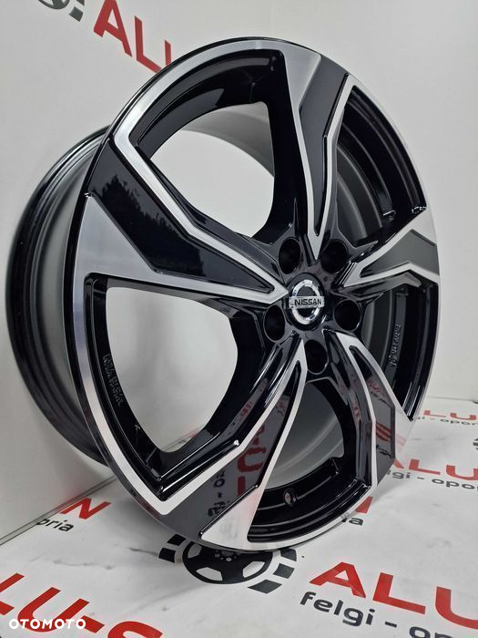 NOWE alufelgi NISSAN 18" 5x114,3 Juke Primera Qashqai - Czarne - 2
