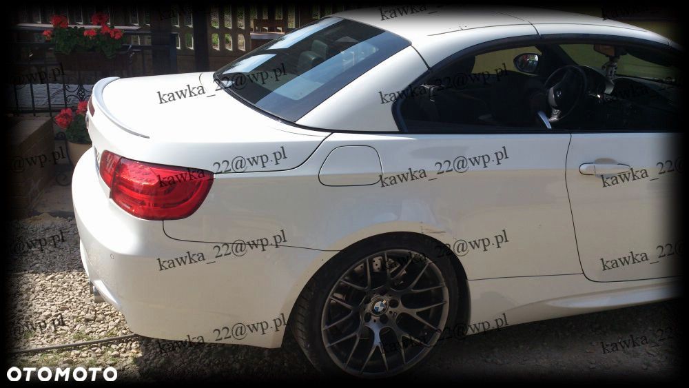 BMW 3 E93 M3 SPOILER LOTKA SPOJLER PODKŁAD!! - 7