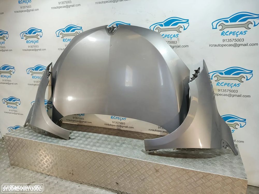 Frente completa Renault Megane 3 Coupe - Parachoques | Parachoque | Radiador | Radiadores | Guarda Lamas | Lama | Capot | Capo | Fibra | Reforço | Otica | Otica | Grelhas - 15