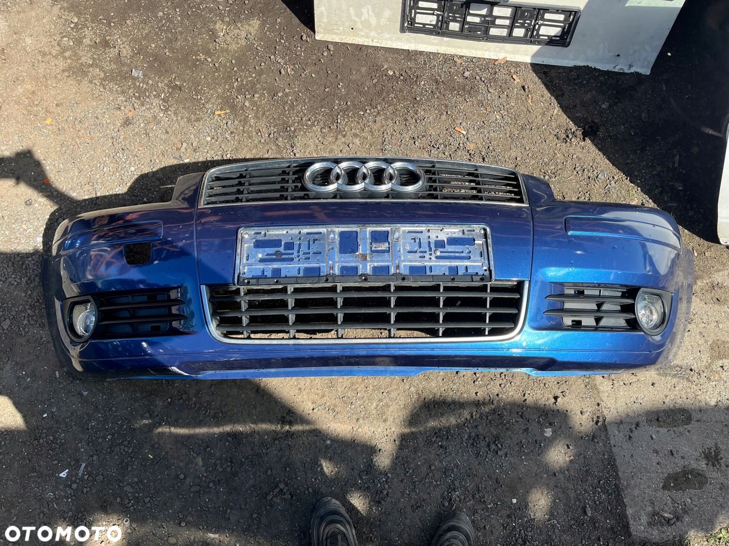 audi a3 8p zderzak przód przedni mały grill lakier-LZ5C - 1