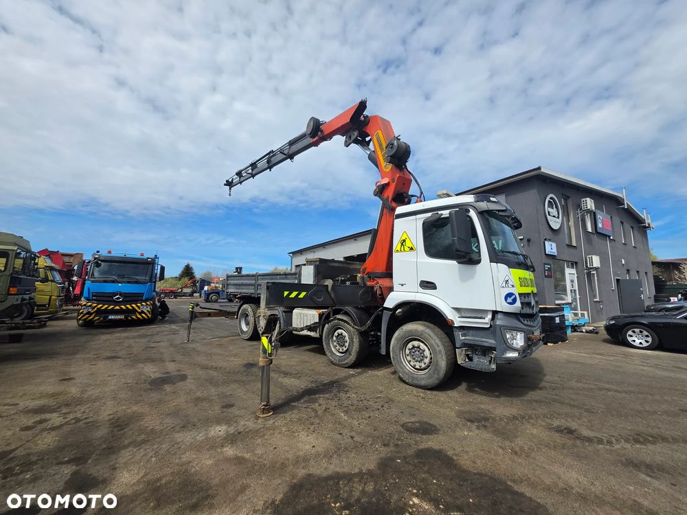 Mercedes-Benz Arocs 3246 8x4 wywrotka hds PALFINGER 45000 - 2