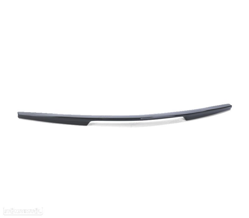 AILERON SPOILER TRASEIRO MERCEDES C207 COUPE CABRIO 09- LOOK AMG PRETO BRILHANTE - 3