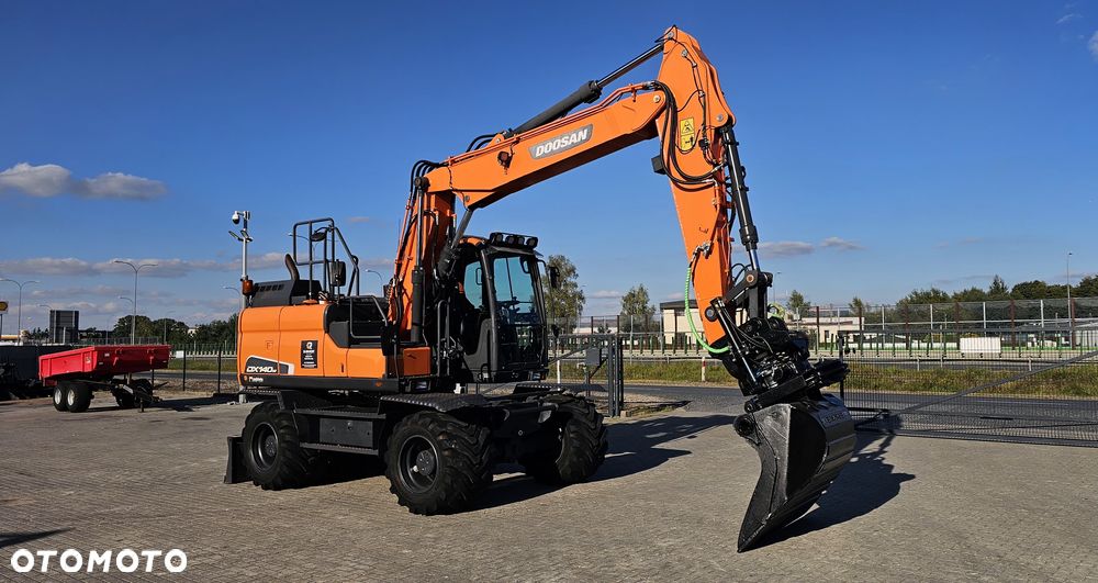 Doosan DX140 W-5  DX140W-5 DX 140 głowica obrotowa szczypce centralne - 7