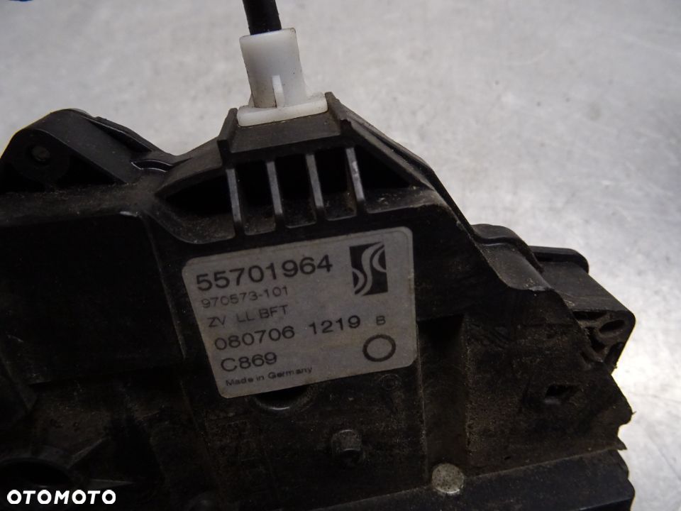 FIAT GRANDE PUNTO HB 5D 05-09 1.3JTD ZAMEK DRZWI PRAWY PRZÓD - 9