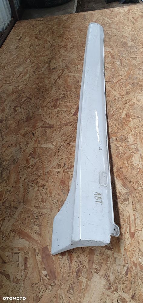 Listwa progowa lewa nakładka Audi A4 B8 S4 ABT - 4