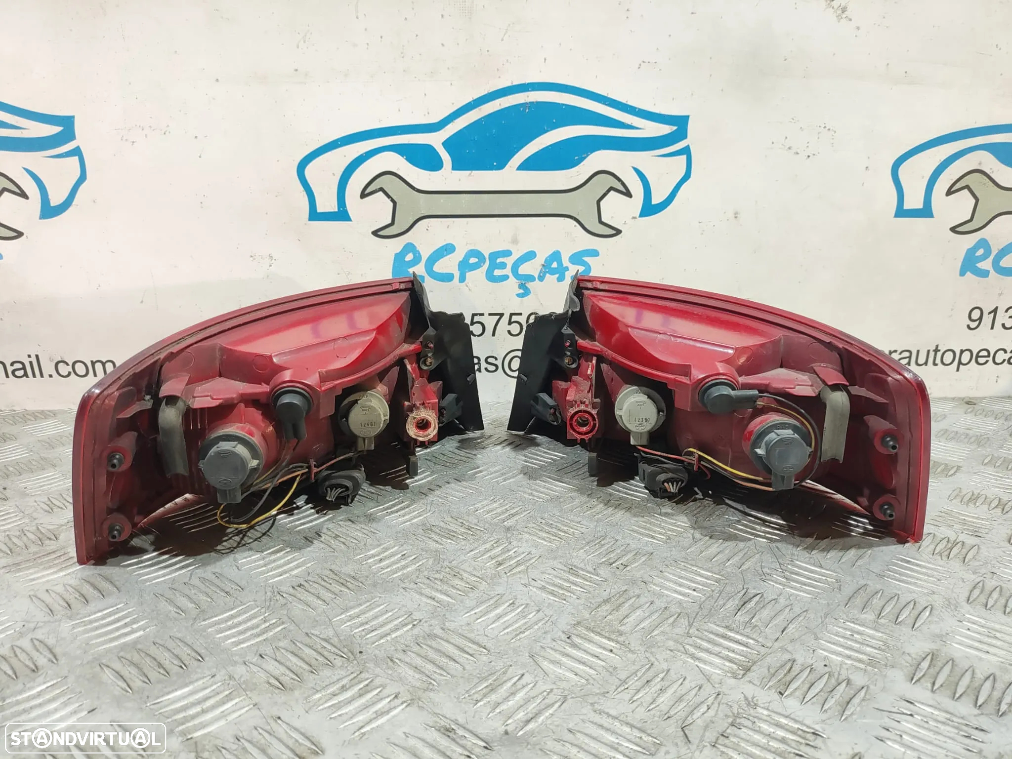 Conjunto Farolins Audi A5 8T 8T0945095 8T0945096 - 4